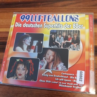 VARIOUS 99 luftballons - deutschen superhis der 80er EX/EX (CD Album, Pop, Sony)