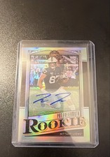 2021 Panini Legacy - Rookies Pat Freiermuth #174 Premium Penmanship Silver AU RC