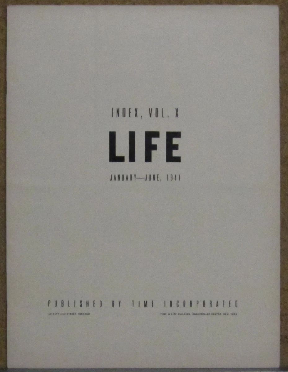 Life Magazine 1941 for sale | eBay