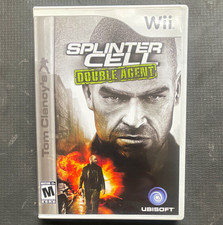Ubisoft Splinter Cell Double Agent Nintendo Wii w/ Manual Multiplayer M 2006