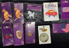 Patches Wrights Iron On Sew On Lot Of 10 Dogs Sports Patriotic Car