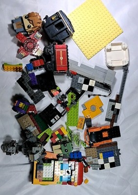 LEGO Harry Potter Bulk Lot Mixed Pieces & Parts Baseplates Hogwarts Express Car
