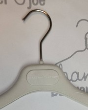 STELLA MCCARTNEY 15" GREY VELVET FELT SHIRT & PANT MIX HANGERS SET 12