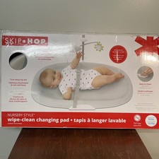 Skip Hop 304050 Cushioned Foam Diaper Changing Pad - Gray