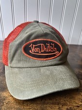 Von Dutch Strapback Hat Cap Designer USA Stre...