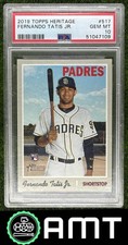 Fernando Tatis Jr. RC PSA 10 2019 Topps Heritage San Diego Padres #517 7109