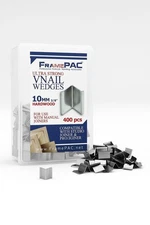 V Nails for Picture Frames Hardwood 10mm (3/8 Inch) [400 V-Nail Pack, Loose] ...