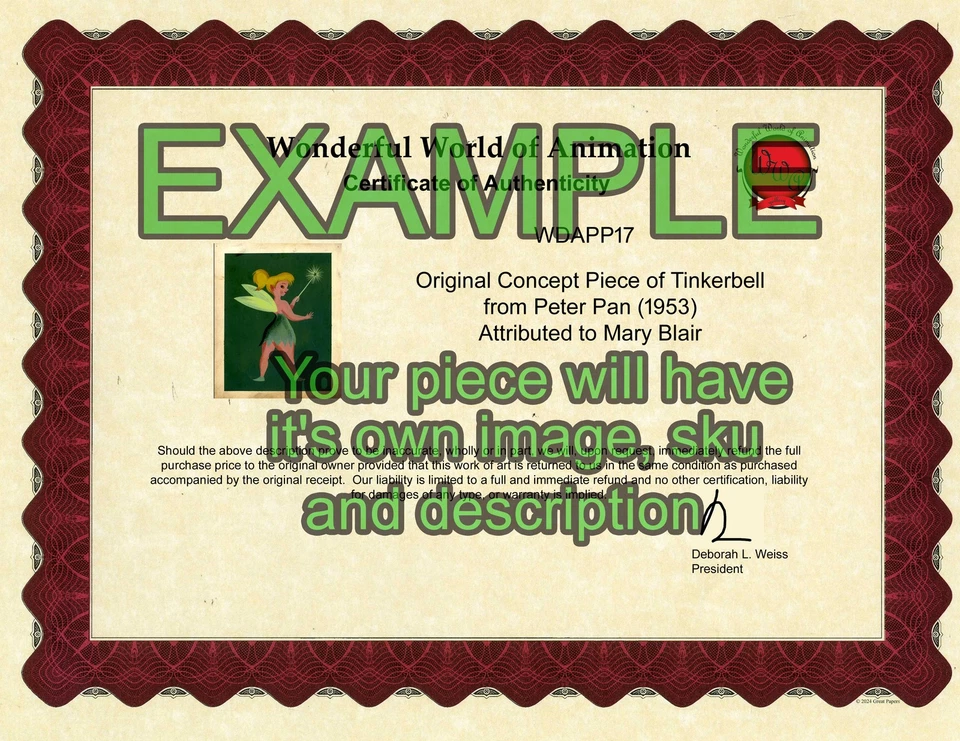 Original Storyboard of Bagheera from Jungle Book II (2003) - image 2 of 2