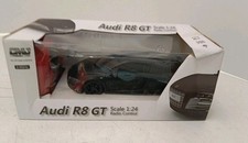 Audi R8 GT Radio Controlled Car 1:24 Scale Black 
