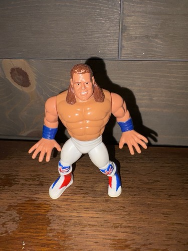 HASBRO WWF BRITISH BULLDOG DAVEY BOY SMITH WRESTLI...