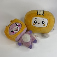 Lankybox Plush Series 2 Boxy Stuffy Bonkers Toys 2023 Happy Friendz - LOT OF 2