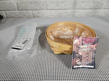 Longaberger Small Catch All Basket 15083 With Plastic Liner