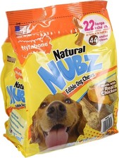 Nylabone Natural Nubz Edible Dog Chews Value Pack of 66ct. / 7.8 lbs. Total ...