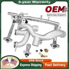 3.0L 5.0L For Jaguar Land Rover Range Rover Metal Coolant Water Pipe System Kit