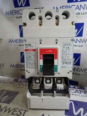 Cutler Hammer LGE3630NN Breaker FRAME ONLY 600 VAC 3 Pole Type L630E  35kA@480v