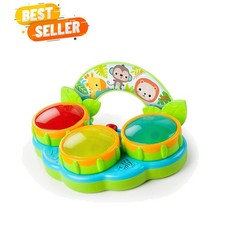 Safari Beats Educational Musical Drum Toy - Engaging Lights & Tunes 3 +