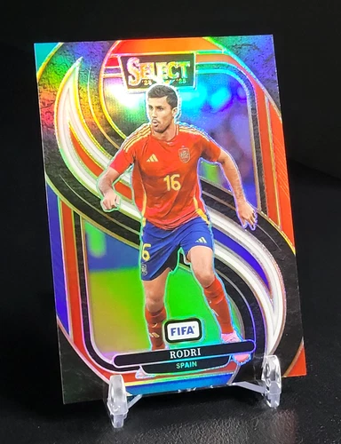 Rodri - 2024-25 Panini Select Fifa Soccer Mezzanine #189 Multi-Color Prizm Spain