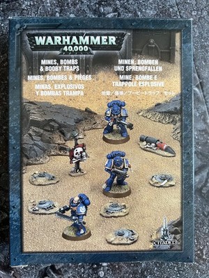 Mines, Bombs & Body Traps Gelände Warhammer 40k Sammelauflösung