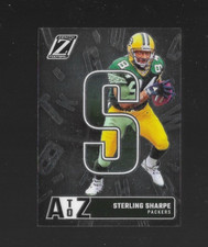 2024 Panini Zenith #19 Sterling Sharpe A to Z Insert Green Bay Packers