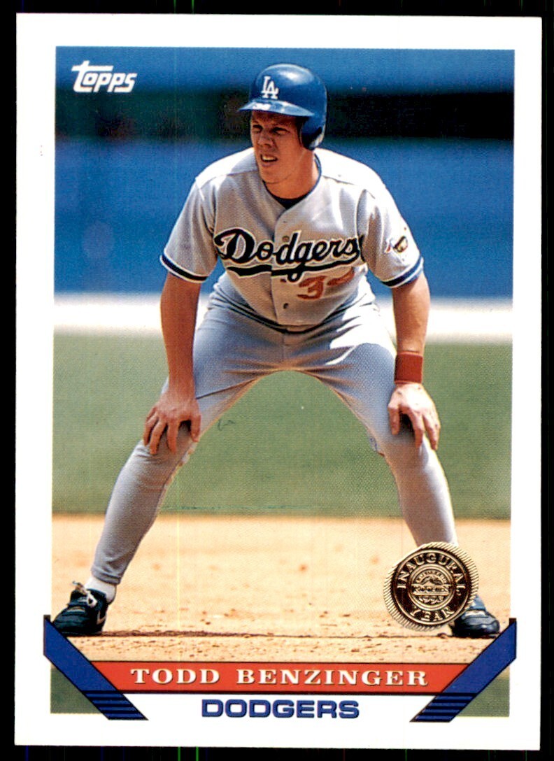 1993 Topps Inaugural Colorado Rockies Todd Benzinger #620