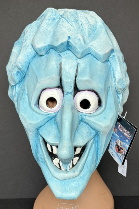 TRICK OR TREAT STUDIOS SNOW MISER LATEX MASK ONE SIZE FITS MOST ADULTS FULL MASK