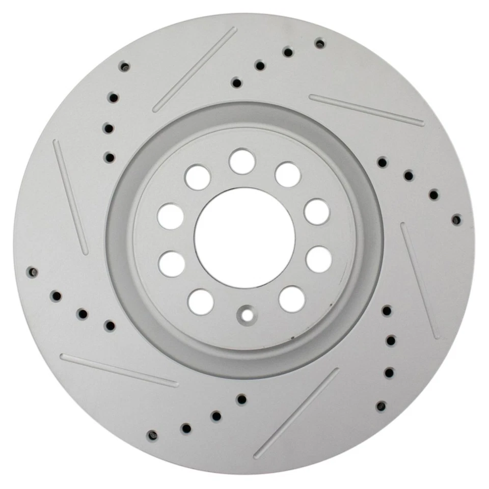 Kit de pastillas delanteras metálicas de rotor de rendimiento de freno para VW VW Golf Audi TT Foto 4 de 4