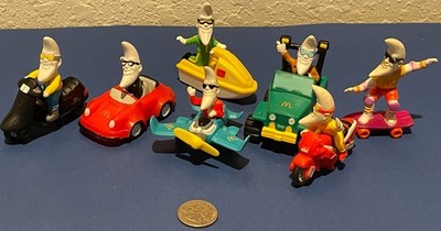 Mac Tonight Travel Toys 1988 1990 McDonald's Happy Meal Toys - USED