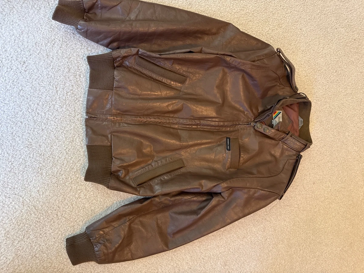 vintage members only leather jacket products for sale | eBay