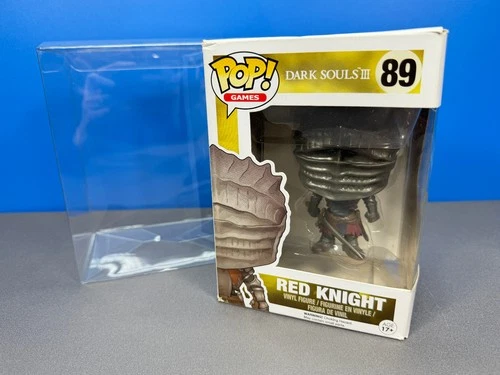 FUNKO POP GAMES DARK SOULS III 3 RED KNIGHT VINYL FIGURE 89 #89 WITH PROTECTOR