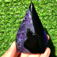 140G Rare Purple Agate Freeform Crystal Mineral Specimen Energy Healing Reiki