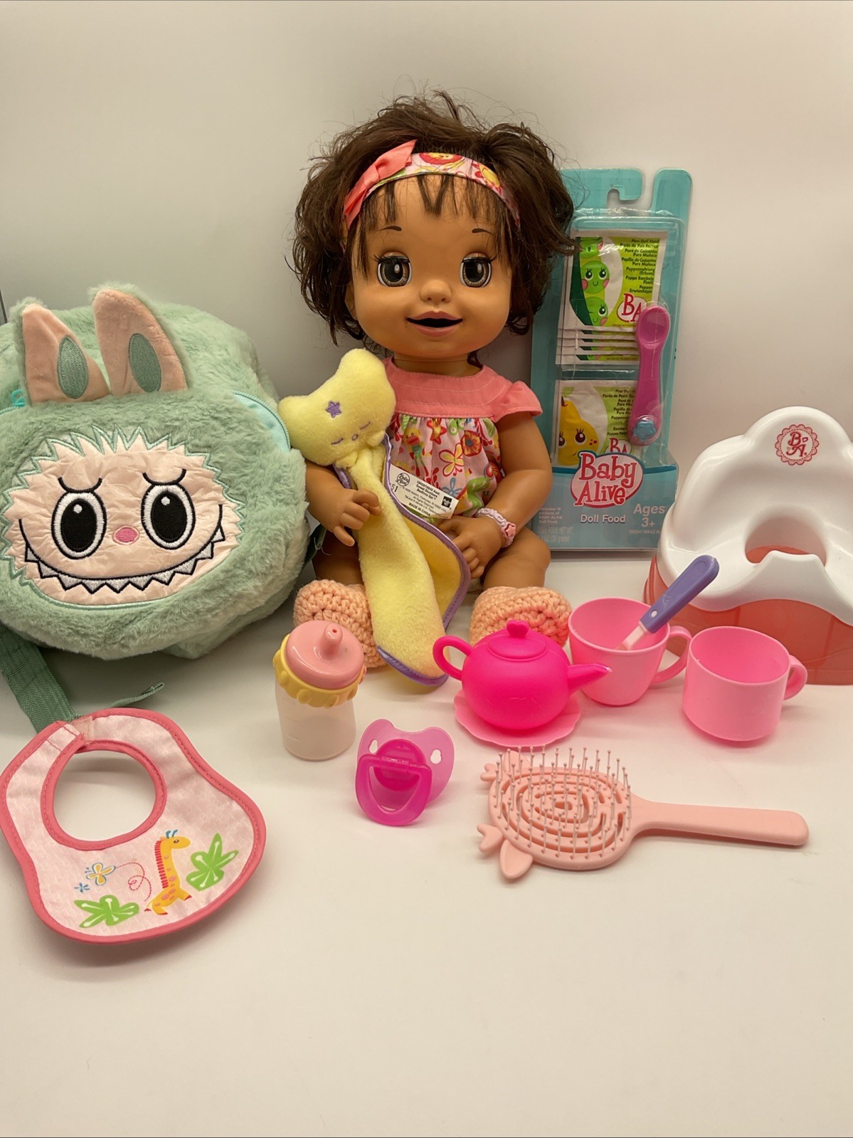 Baby Alive Doll Learns to Potty 2007 Original Accessories  A