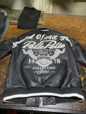 Black Pelle Pelle Greatest of All Time Premium Quality Cowhide Leather Jacket