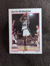 1991 NBA Hoops McDonalds #41 David Robinson Ungraded Near Mint