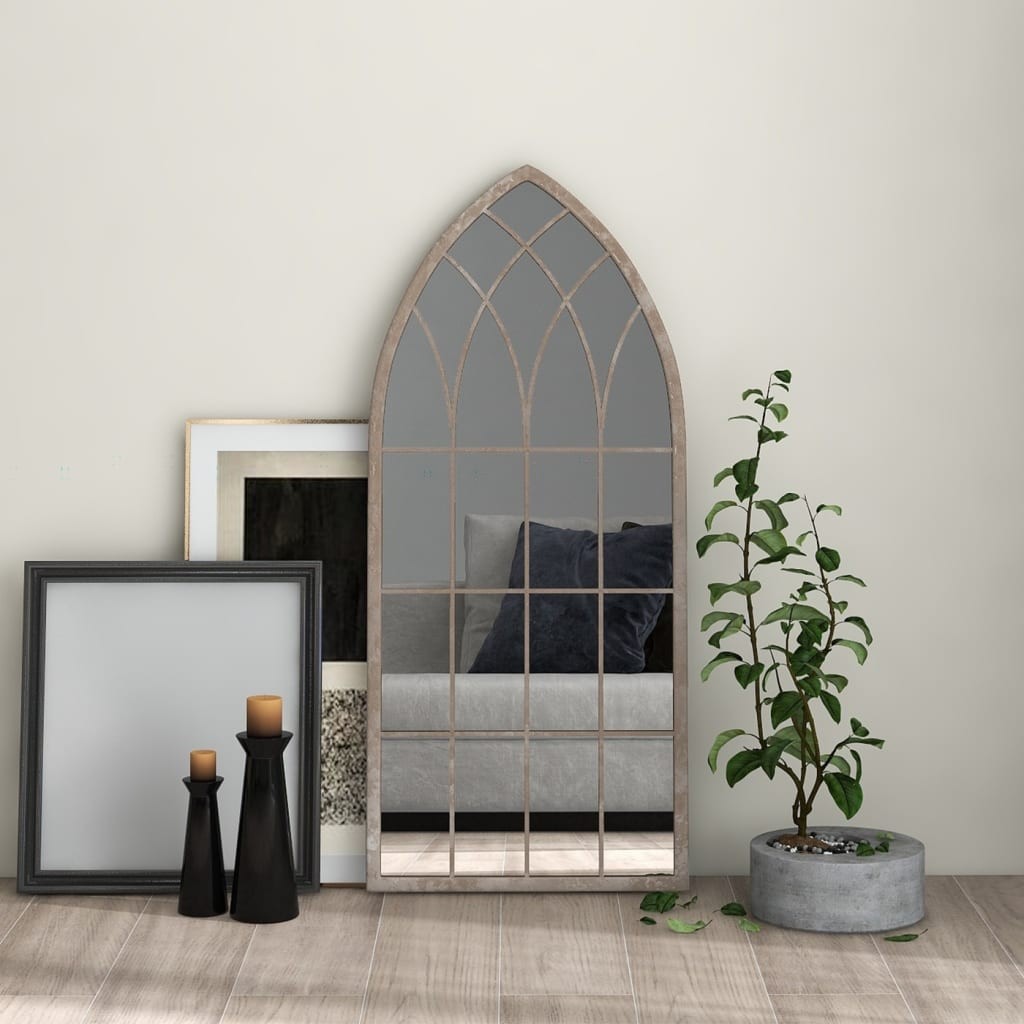 Specchio Industriale Ferro Sabbia 100x45 cm vidaXL | Offerta Online
