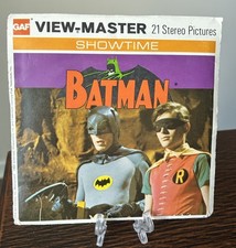 Gaf B492 Batman Adam West Burt Ward Showtime TV Show View-Master 3 Reels Packet
