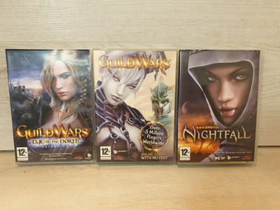 GuildWars Nightfall Konvolut mit allen Anleitungen und Zubehör