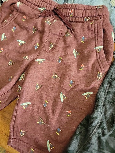 Boys Shorts Lot Of 4 Denim Athletic Size L 10/12 - Picture 4 of 9