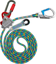 Flip Line Kit 11FT Polyester Lanyard Kit with Triple Lock Carabiner Adjuster, St