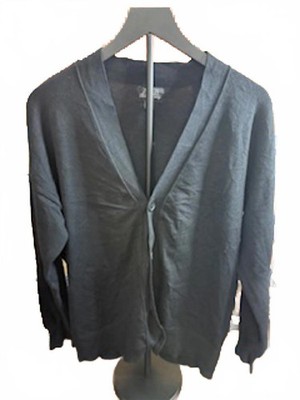 Men's Black Long Sleeve 4 Button Cardigan Sweater Medium NEW NWT
