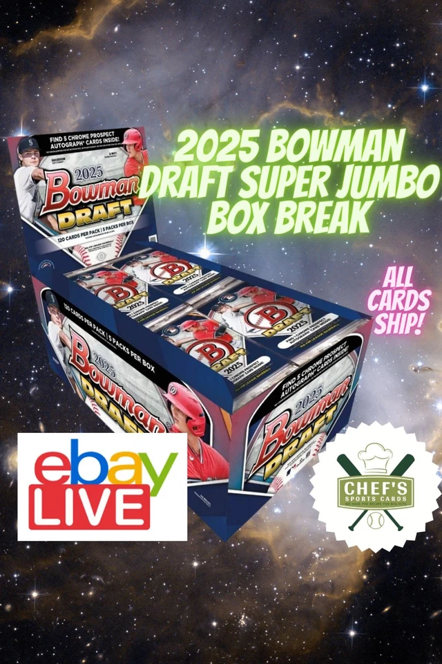 2025 BOWMAN DRAFT BASEBALL SUPER JUMBO BOX BREAK #30