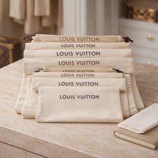 100 Authentic 1 Louis Vuitton Large Dust Bags Cotton Excellent