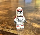 Grandpa Clone Customs Dark Red Wolfpack Trooper LEGO