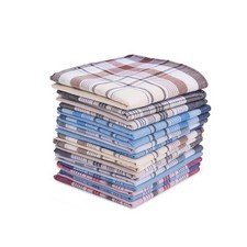 Cotton Handkerchiefs for Men Large Classic Hankies Absorbent  Breathable,