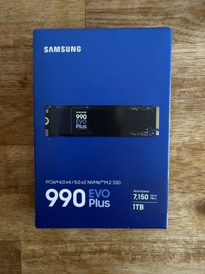 SSD Samsung 990 EVO Plus M.2 1TB NVMe MZ-V9S1T0BW PCIe 4.0 x4 / PCIe 5.0 x2