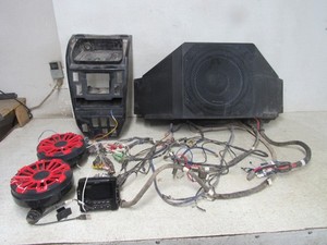 22 KAWASAKI TERYX KRF1000 KRX 1000 MB QUART RADIO DOOR SPEAKERS SUBWOOFER #1662