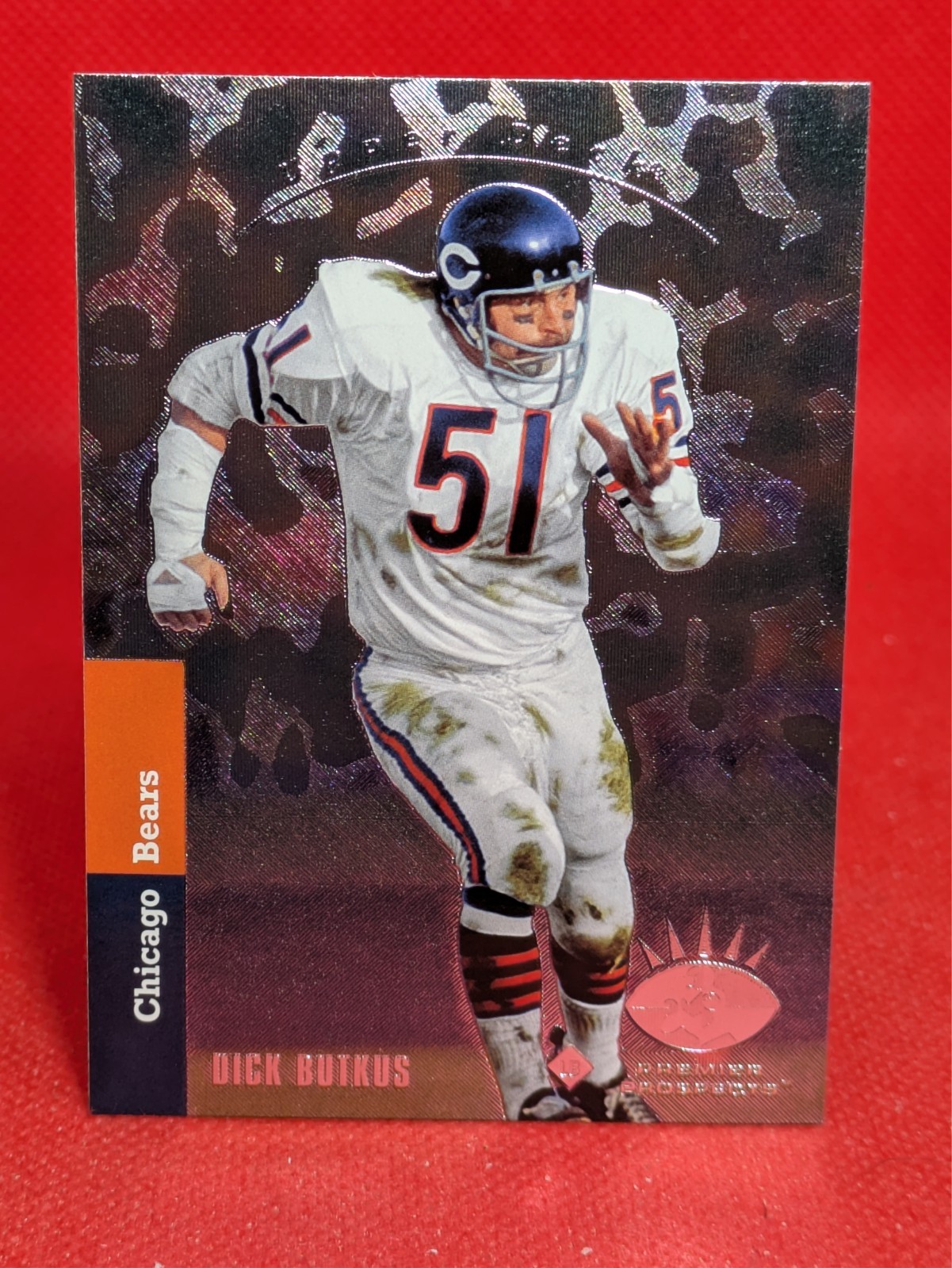 Dick Butkus 2008 Upper Deck SP Rookie Edition Premier Prospects Card #398