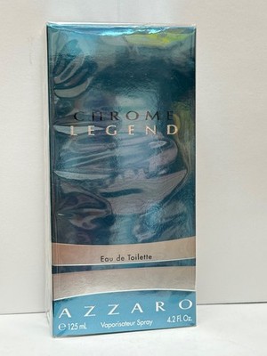 CHROME LEGEND BY AZZARO 4.2 OZ EDT *SPRAY MEN'S COLOGNE*NEW SEALED BOX / PERFUME