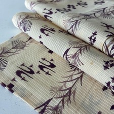 Pure Silk Summer Kimono with Elegant Dyeing, Used, MK-6817