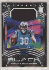 2021 Panini Black Futuristic Silver 60/99 Chuba Hubbard #F-CH 0g27