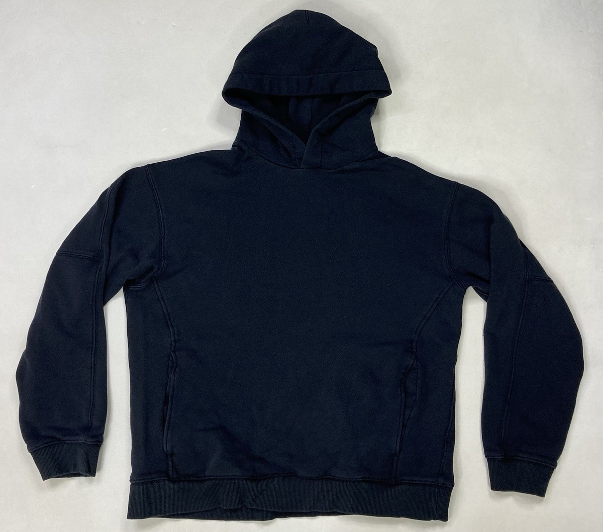 Theory Pullover Hoodie Women Medium Navy Blue